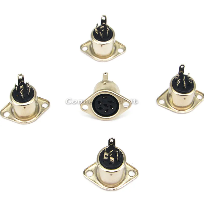 6 контактный разъем для DIN разъема с 2 отверстиями|plug stone|plug connectorplug |