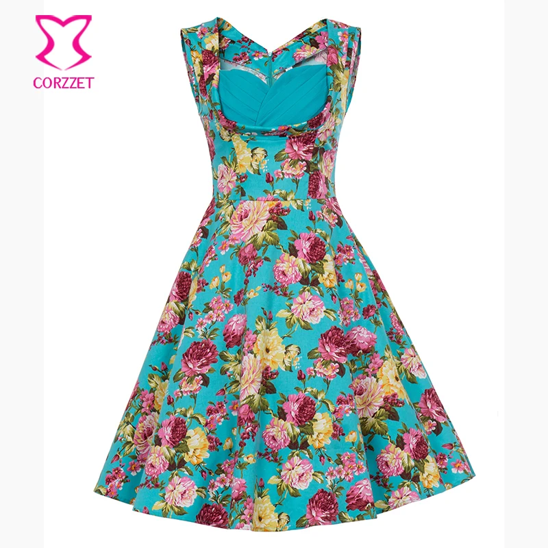 Женское винтажное платье с V образным вырезом без рукавов|plus size women dresses|women dresspinup