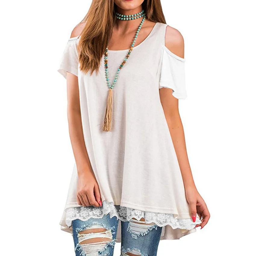 2019 летнее элегантное женское Повседневное платье женские кружевные лоскутные