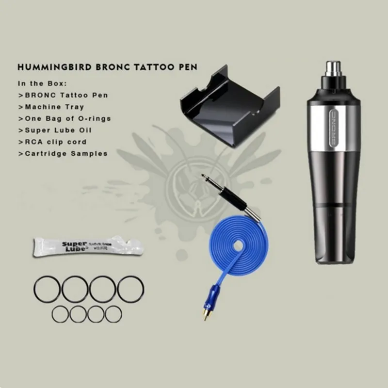 Оригинальная машинка для татуировки с вращающимся картриджем и швейцарским