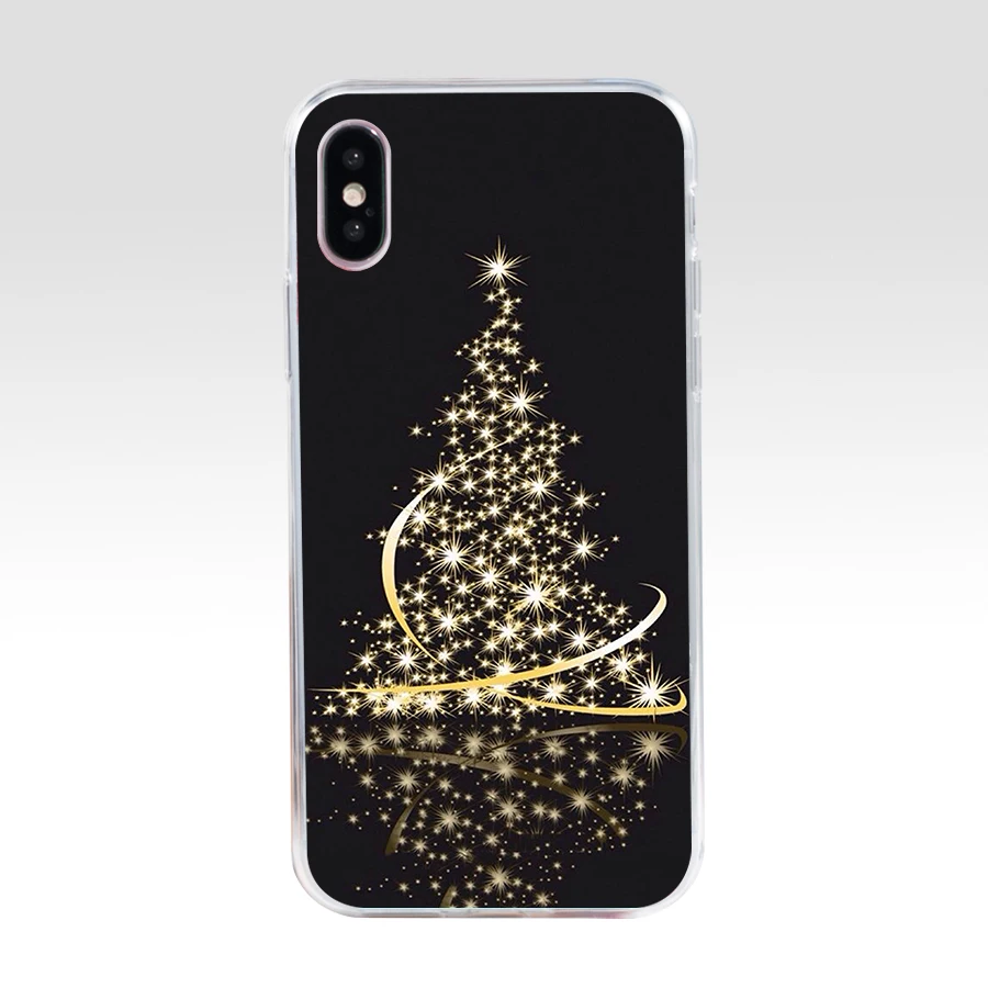 Чехол для телефона из мягкого силикона и ТПУ iphone 5 с рождественским