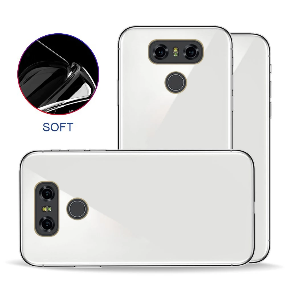 Для LG g6 мобильный телефон shell Противоскользящий защитный чехол Прозрачная мягкая