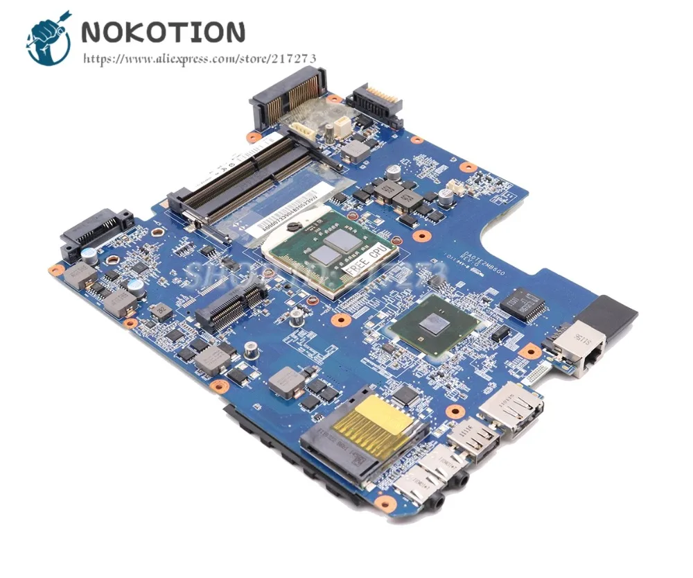 Материнская плата NOKOTION A000073390 DA0TE2MB6G0 для ноутбука Toshiba Satellite L640 L645 материнская HM55