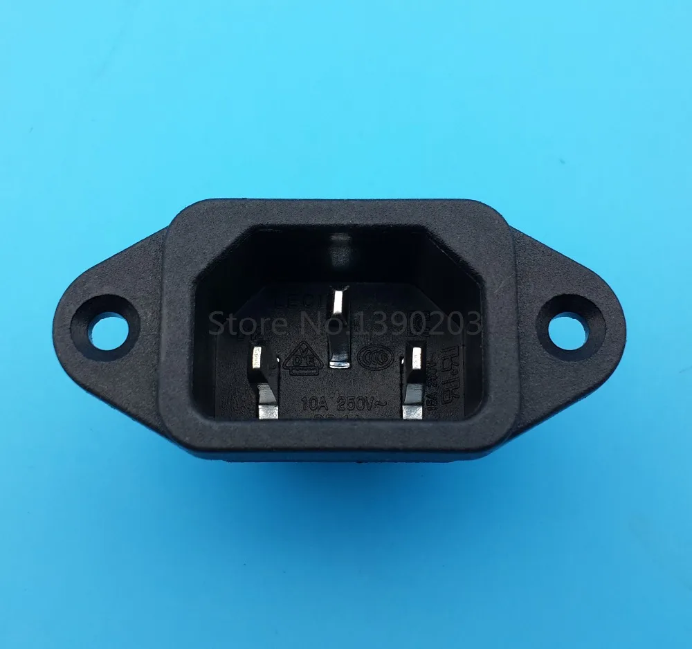 10 шт. AC250V/10A IEC320 C14 Штекерный 3 контактный блок питания|socket a|socket powersocket iec320 |