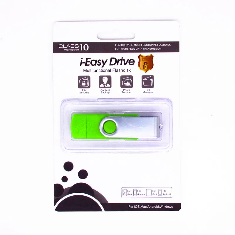 I Easy Drive i Flash iFlash HD 16 ГБ 32 64 флеш накопитель для iPhone 7 Plus 6 5 5S Lightning to Plastic|memory storage|64gb flash
