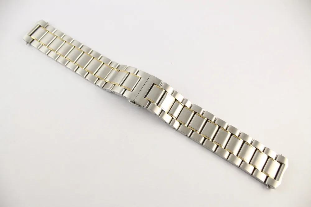 

20mm T060407A NEW Pure Solid Stainless steel Watchband Watch Strap Bracelets For T060407