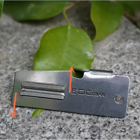 YOWEI EDC овощечистка 2 в 1 из нержавеющей стали