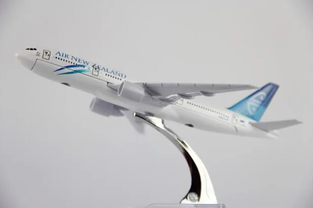 Горячая Распродажа 16 см модель самолета B747 Air Новая Зеландия металлическая для