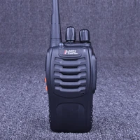 hushilong hsl k1 handheld walkie talkie professional 5w 400 470mhz frequency 16ch uhf two way radio flashlight hf transceiver