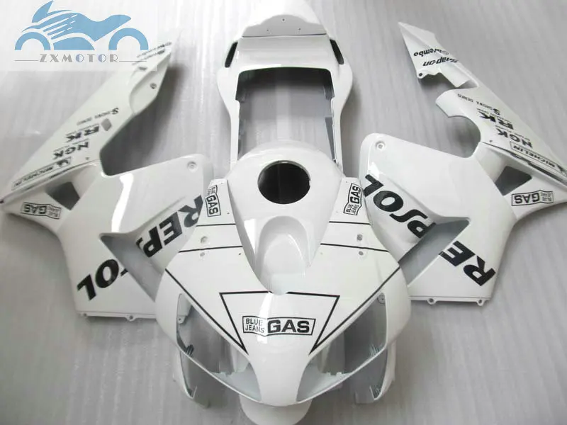 Комплект обтекателей для Honda CBR600RR 03 04 CBR 600 RR 2003 2004 спортивный белый обтекатель