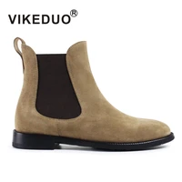 winter boots limited new botas mujer vikeduo 2019 spring fashion style woman shoes chelsea boots genuine classic ladies casual