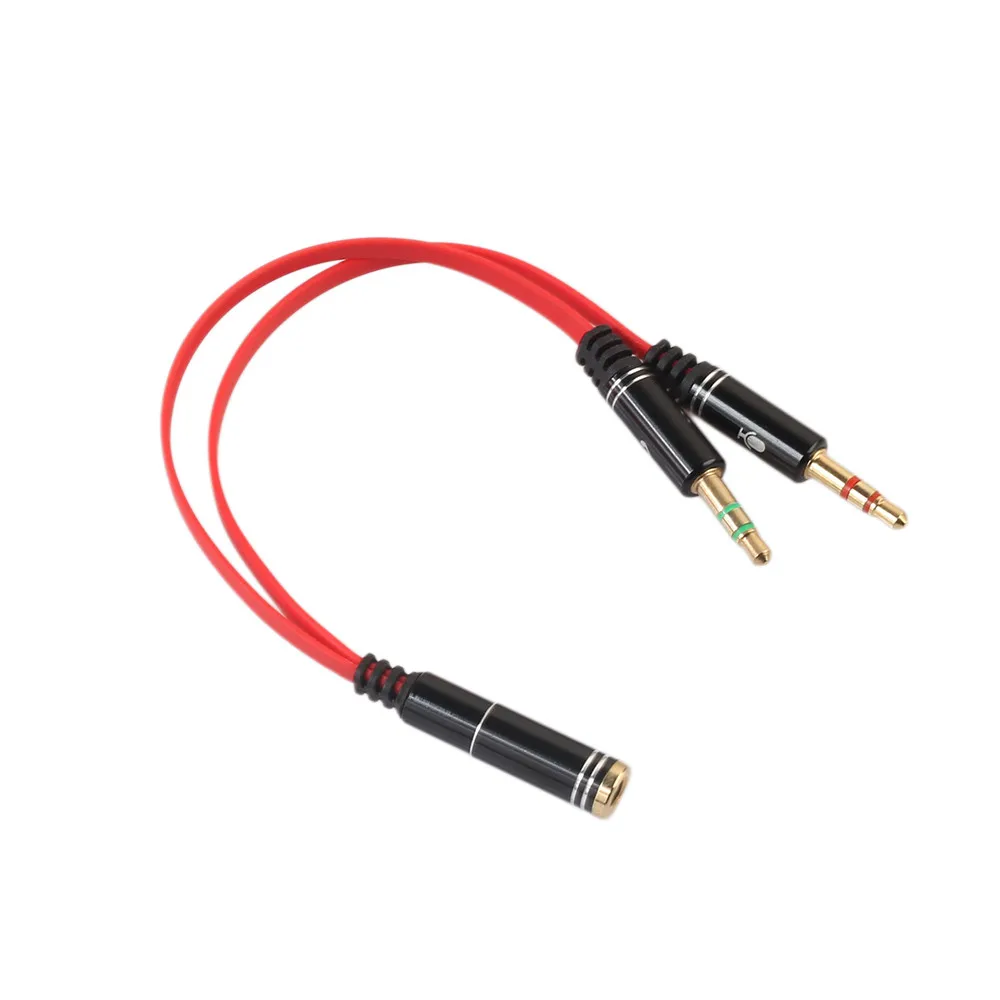 3 5 мм AUX аудио сплиттер для микрофона кабель наушников адаптер usb sata riser card rj45