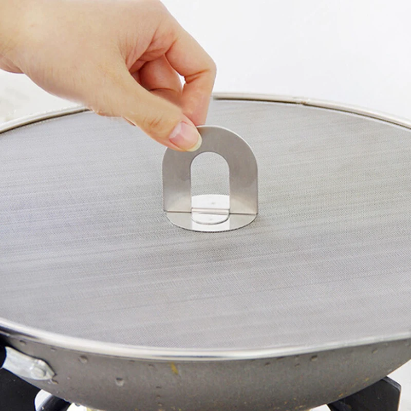 

Universal Splash Guard 3 sizes Splatter Screen Kitchen Protect From Hot Oil Stainless steel