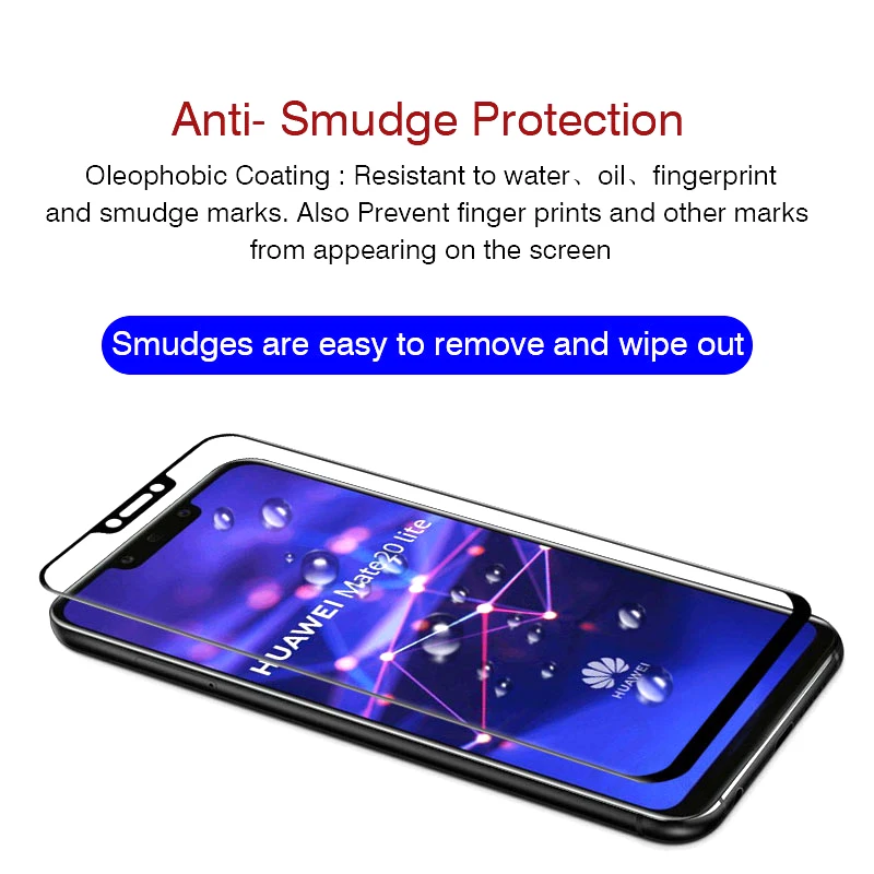Подлинное Защитное стекло для huawei mate 20 lite защитный чехол экрана на huawey mate20 lit