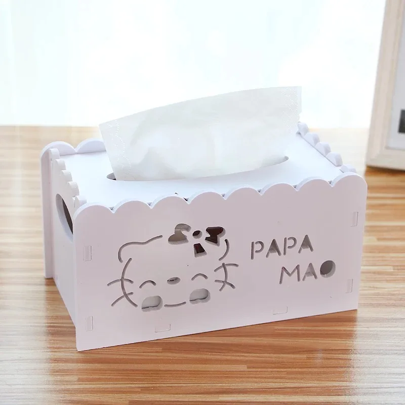 Коробка для салфеток с героями мультфильмов Hello Kitty коробка домашнего декора