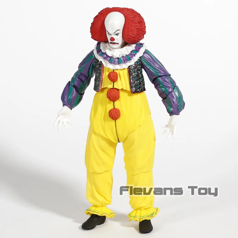 NECA фильм ужасов Стивен Кинг это Pennywise Джокер клоун классический канализационная сцена Pennywise набор аксессуаров ПВХ фигурка игрушка
