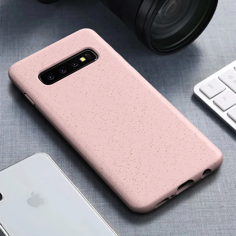 ITEUU звездное небо Мягкий противоударный чехол для samsung Galaxy S10 S10 Plus S10E чехол s противоударный ТПУ задняя крышка для samsung S10 S10Plus - Цвет: Розовый