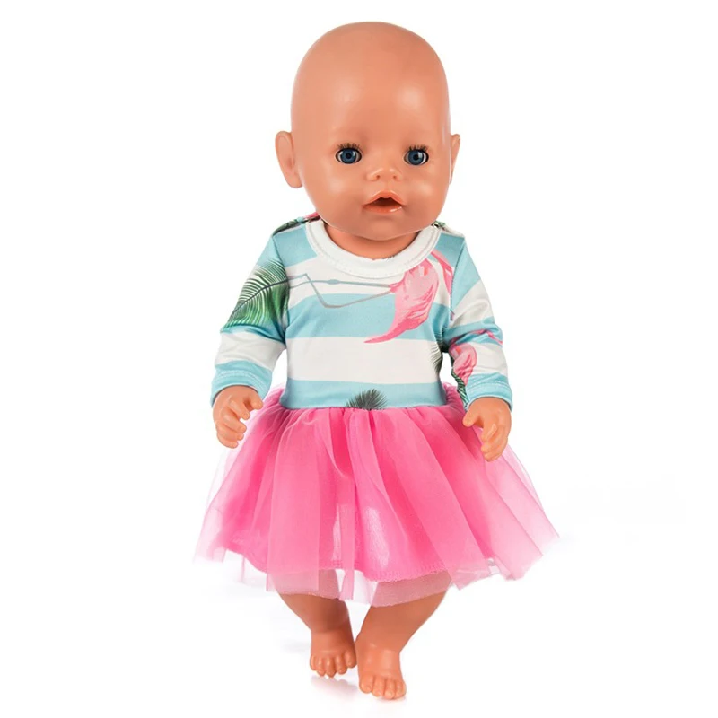 Одежда для кукол подходит для 43 см Born doll аксессуары спортивный костюм, подарок для малышей