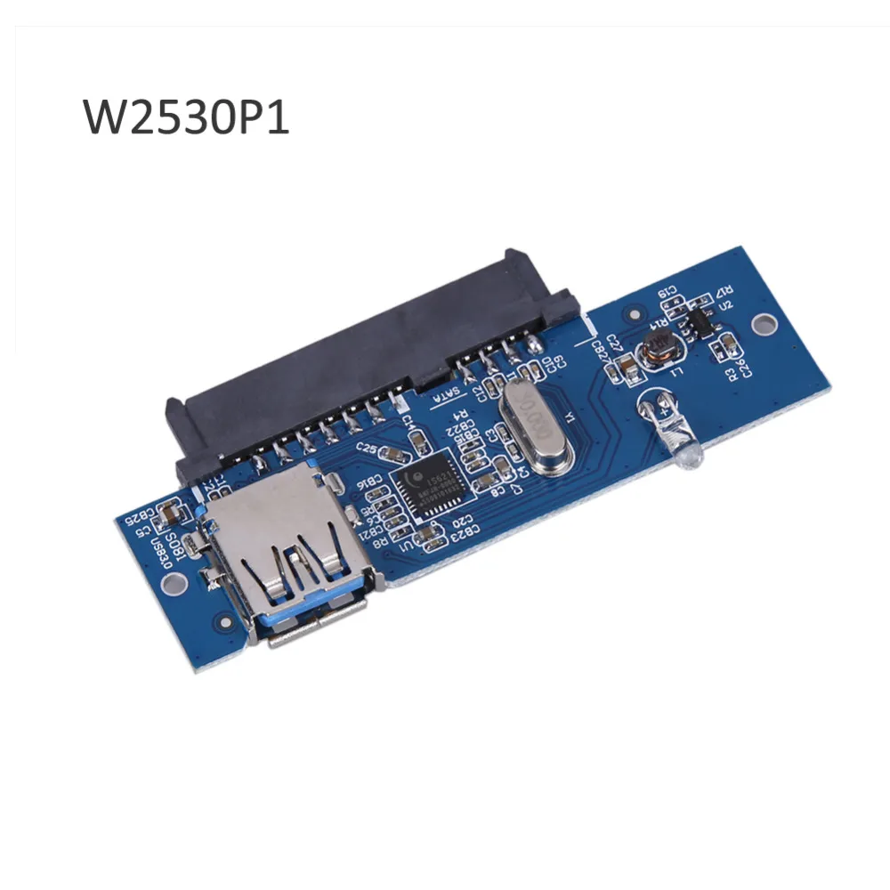 USB 3 0 до 2 5 &quotSATA 7 + 15pin адаптер жесткого диска для SATA SSD / max ТБ HDD модуль ноутбука