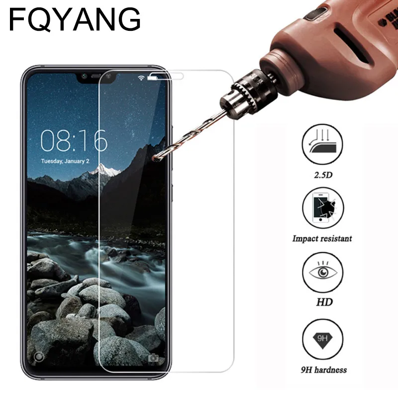 Защитная пленка из закаленного стекла FQYANG 2PS 9H 2.5D для XIAOMI MIX 2 2S 3 A2 LITE Pocophone F1 MIX3 MIX2S |
