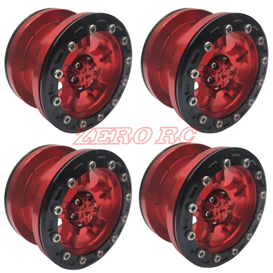 Колесо Beadlock Rim (4) для радиоуправляемого 1/10 грузовика осевой SCX10 Рейф Джип TRX-4 |