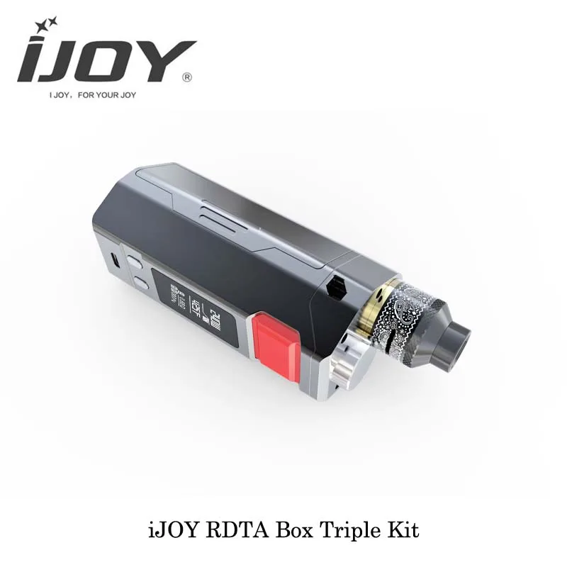 240 Вт IJOY rdta Box тройной TC Starter Kit все в одном 12 8 мл большой Vape мод cigarrillo electronico IMC 3 imc