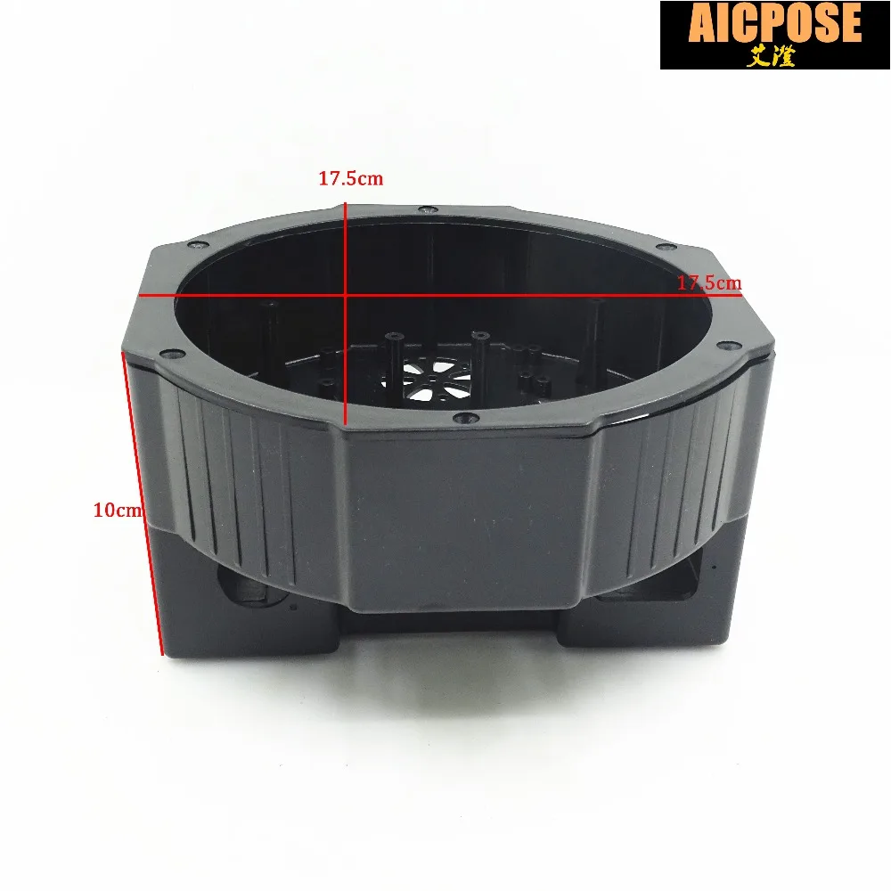 Светодиодные Par лампы Корпус для 7x12 Вт 7x10 Вт 18x3 Вт 12x12 Вт 36x3 Вт плоский par Led с ABS материалы аксессуары для ремонта