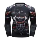 3D Rashguard брендовая одежда компрессионная рубашка быстросохнущая одежда для фитнеса футболка большого размера BJJ MMA Топ для мужчин