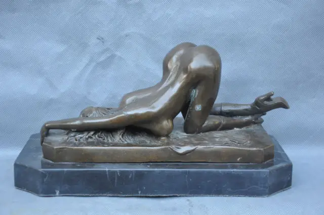 12 &quotБронзовая женская красота обнаженная сексуальная скульптура #1 Зажигалка