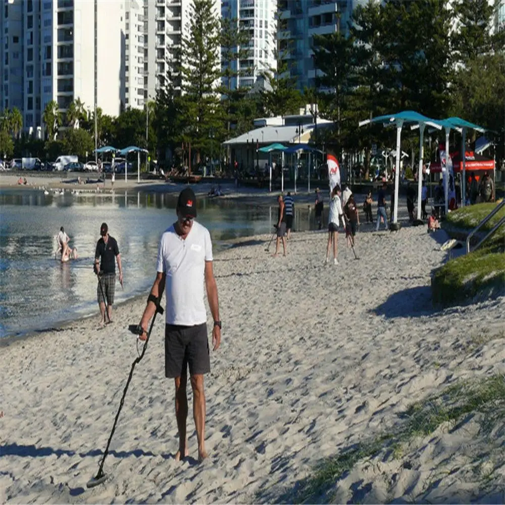 GF2 подземный металлоискатель ЖК дисплей Охотник за сокровищами Золотой