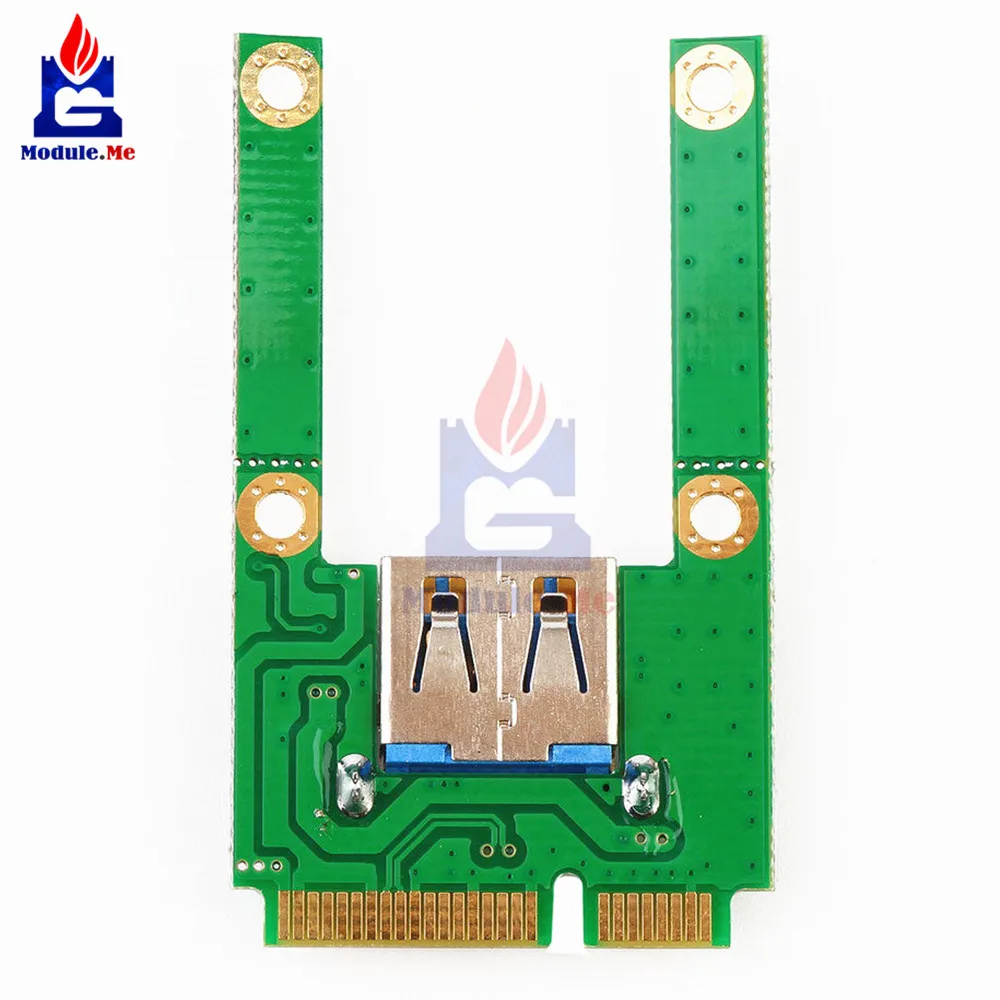 Мини PCI-E слот для карты расширения к USB 2 0 интерфейсный адаптер переходная карта |