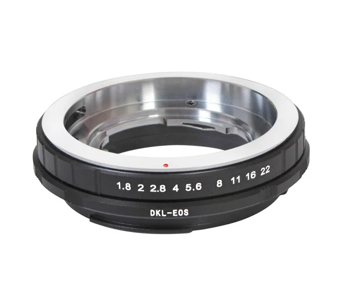 

Foleto Camera Metal Converter for DKL-EOS Retina Voigtlander DKL Lens to EF Mount Lens Adapter Ring for Canon 500D 600D 650D
