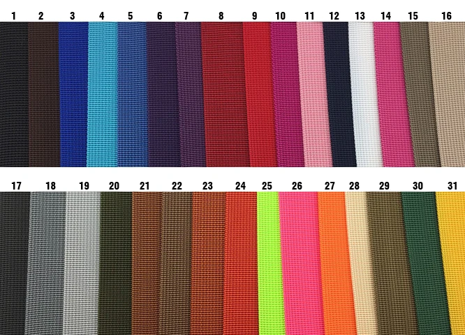 Ленточная обвязка из полиэстера черный/зеленый/синий/серый цвета для шитья