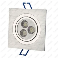 3w warm pure white led ceiling cabinet down light bulb