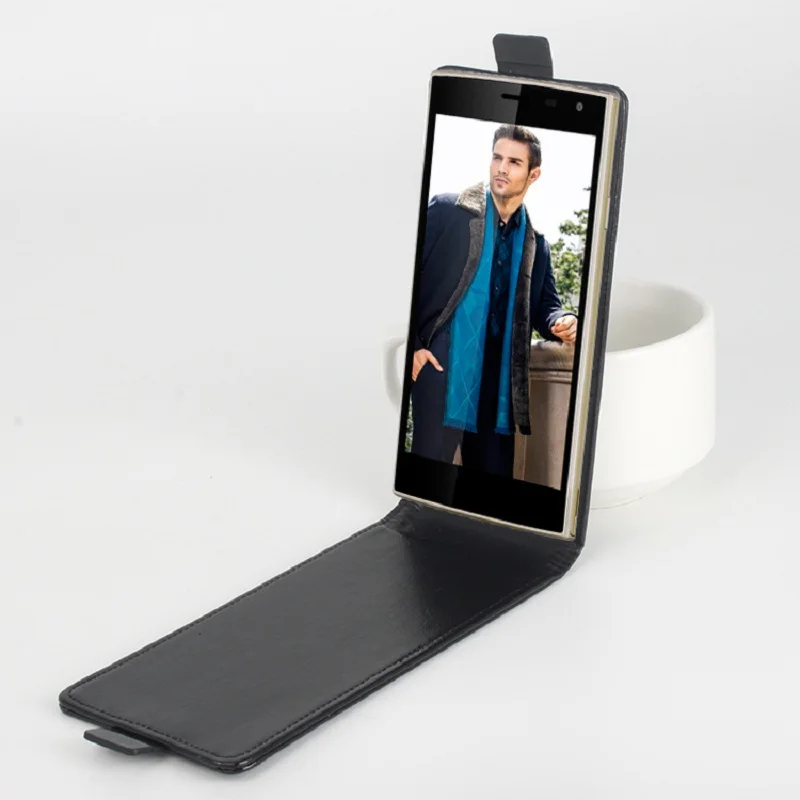 Кожаный чехол для Leagoo Alfa 5 / 2 с откидной крышкой Alfa5/Alfa2 чехлы мобильных телефонов s