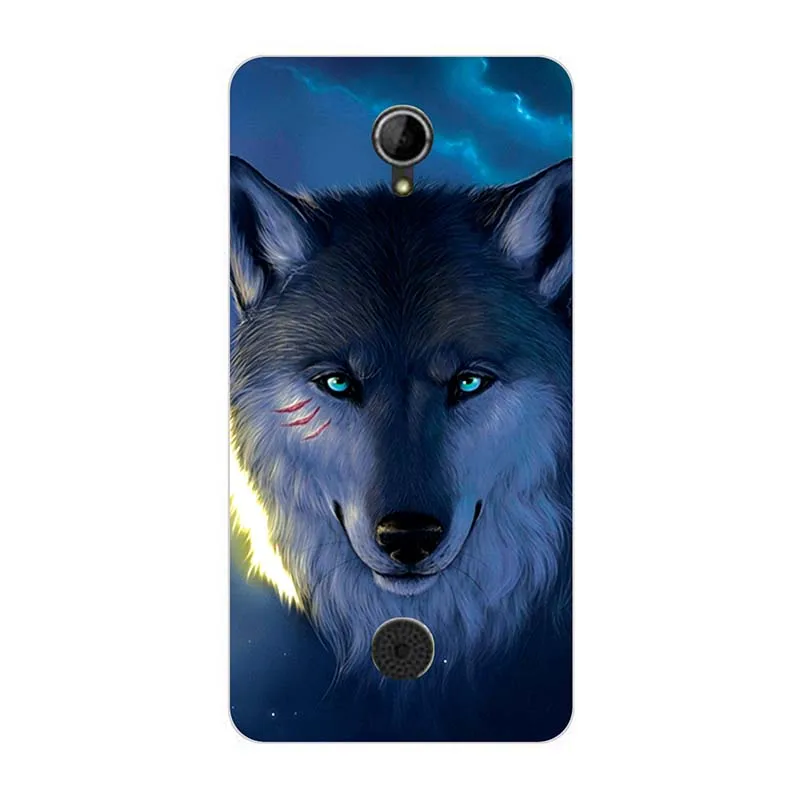 Soft Silicon Case For wiko U feel Fab UFeel Go Lite Prime Case Print Cover Rose Wolf Owl Patterned Phone Back Shell Fundas para