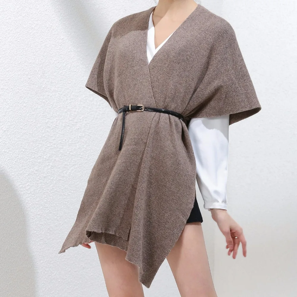 2018 KBB Fashion Spring Wool Almond Adult Blanket Scarf Cardigan Pashmina Scarves Shawl for Women Lady Girl Knit Warm Wrap Pocho |