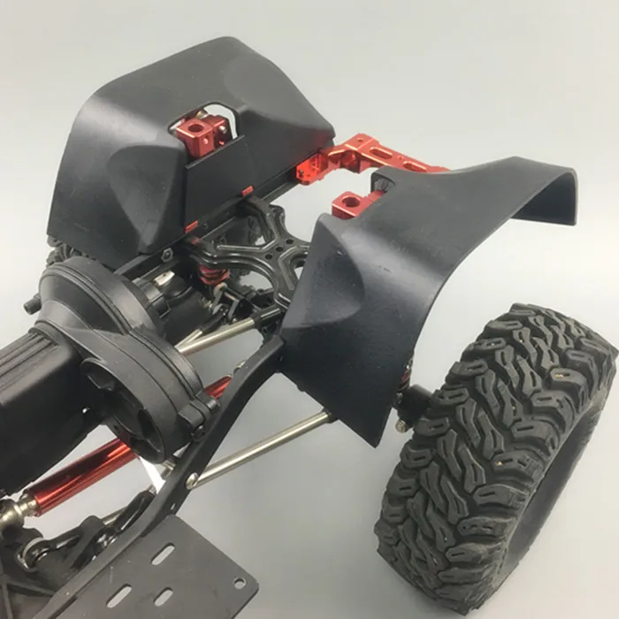 KYX 1/10 нейлоновая пластиковая кружка защитное крыло для шасси SCX10 II Axial DIY