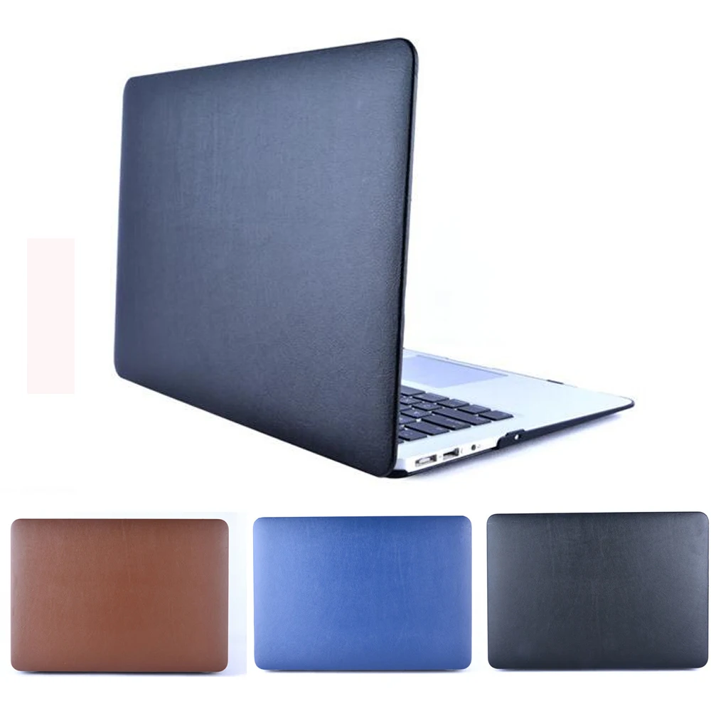 Модный чехол из искусственной кожи для ноутбука Apple MacBook Air Pro retina 11 12 13 15 16 Mac 6 3 4 Touch