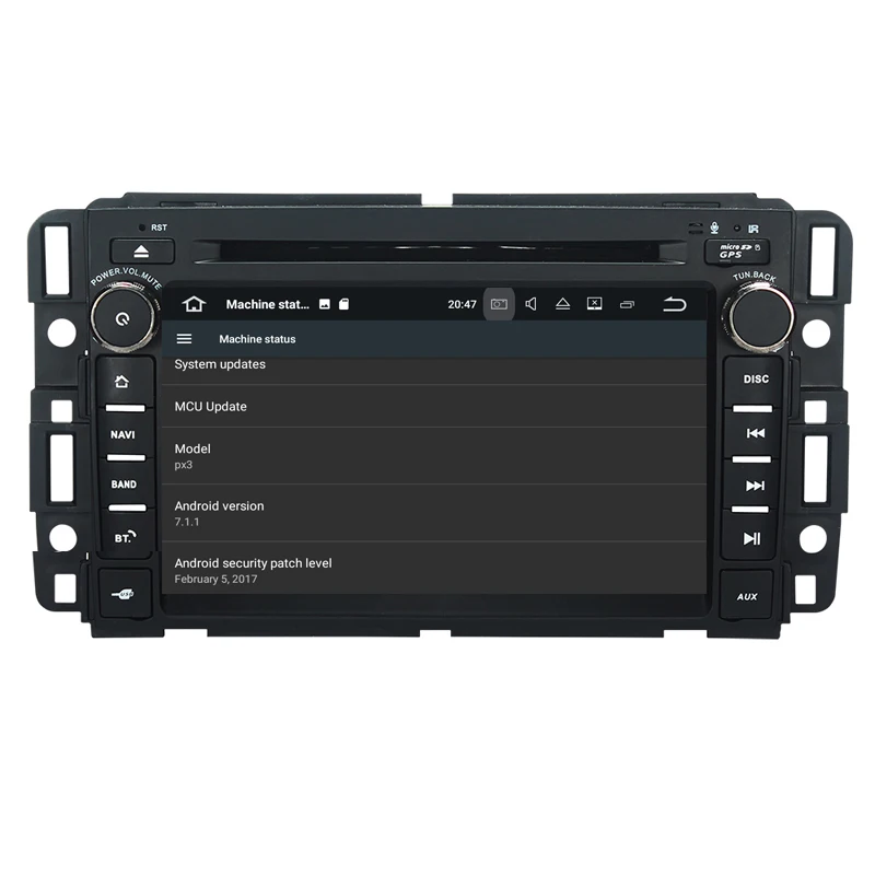 1024*600 четырехъядерный Android 7 1 автомобильный dvd плеер для GMC Yukon Savana Sierra Tahoe Acadia Denali