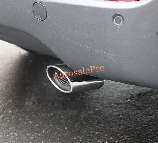 Задняя выхлопная труба из нержавеющей стали глушитель выхлопной трубы