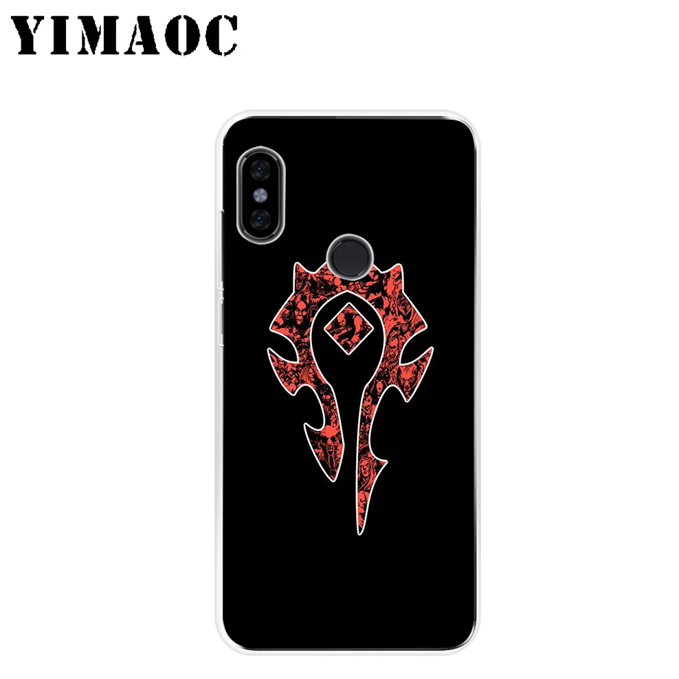 Мягкий силиконовый чехол YIMAOC World of Warcraft для Xiaomi Redmi 6 6A 5A 5 S2 Puls Note 8 7 4X4 4A Pro Go |