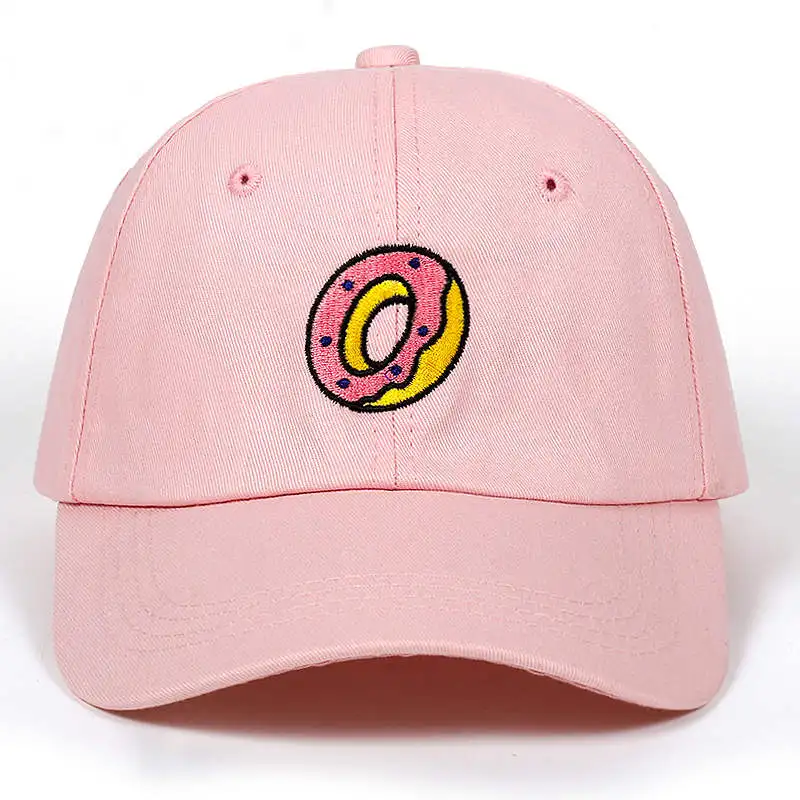 

new DONUT Dad Hat Embroidered Caps cotton Style Baseball cap brand Hip hop snapback cap hats bone garros