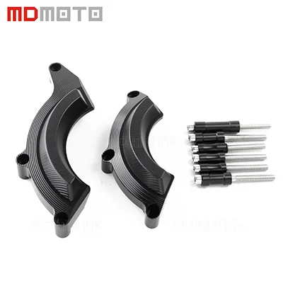 black Для Kawasaki z900 защитный чехол для двигателя зеленый CNC алюминиевый Мотоцикл аксессуары крышка двигателя защитная крышка - Цвет: black