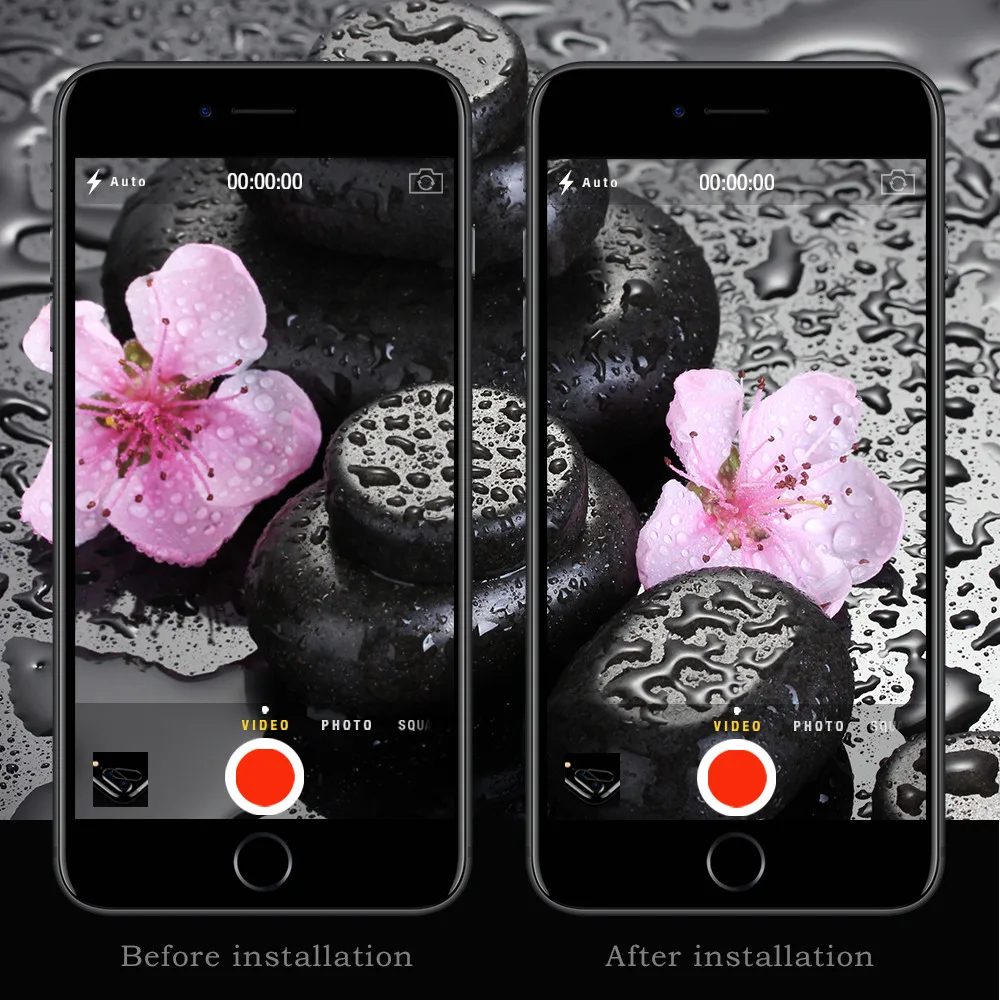 KISSCASE 2.5D Закаленное стекло для iPhone 6 6s 7 8 Plus Защитное камеры X XR XS Max прозрачная