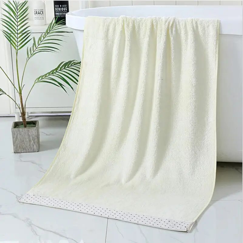 beige LREA модное полотенце для лица из хлопка, мягкое и удобное, защищает вашу кожу 34x74 см - Color: beige