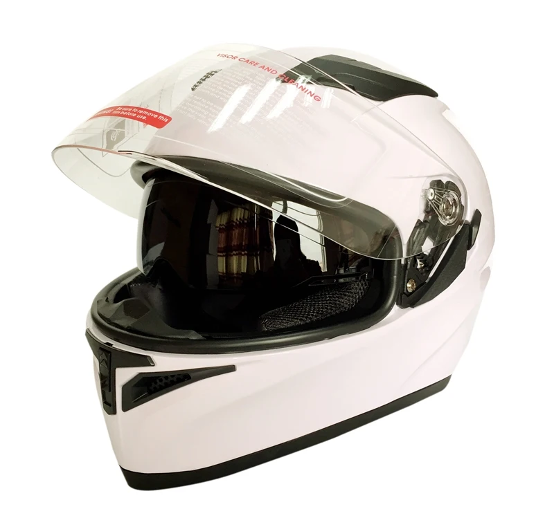 DOT Approval Full Face Motor Helmet Double Lens Motorcycle Casco Flip-up Casque Cyclegear Motorcross Off-road Head Protection | Автомобили