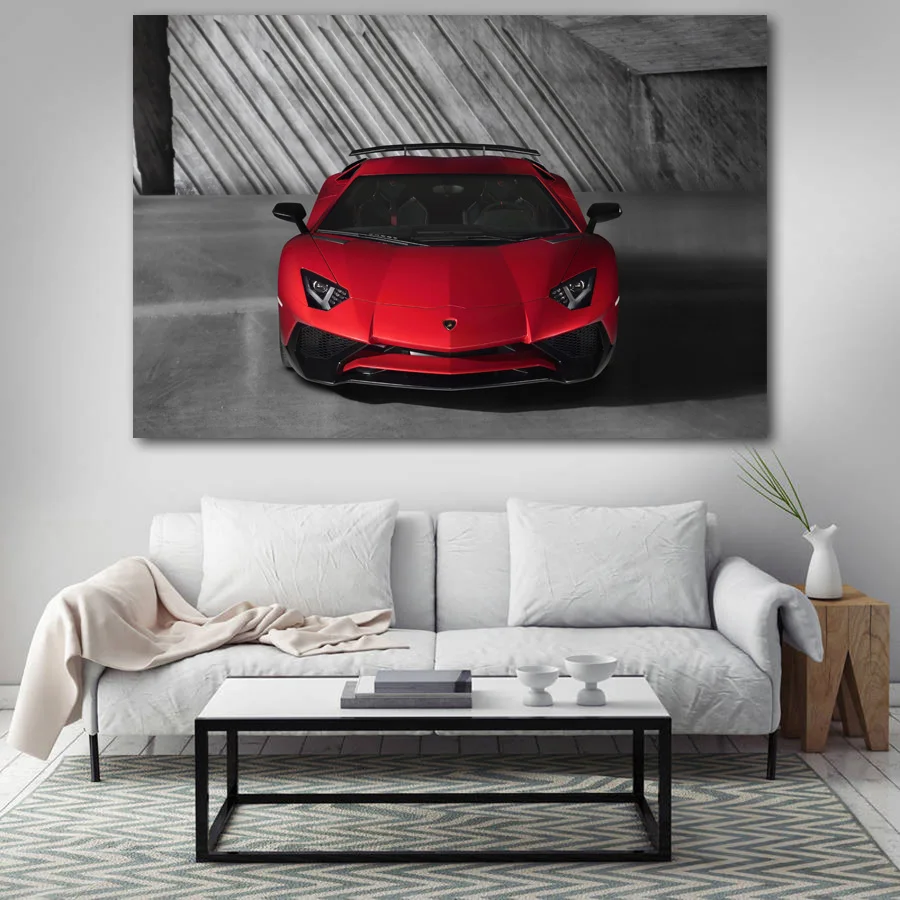 Постеры и принты автомобиля винтатор LP750 суперкар картина на автомобиль