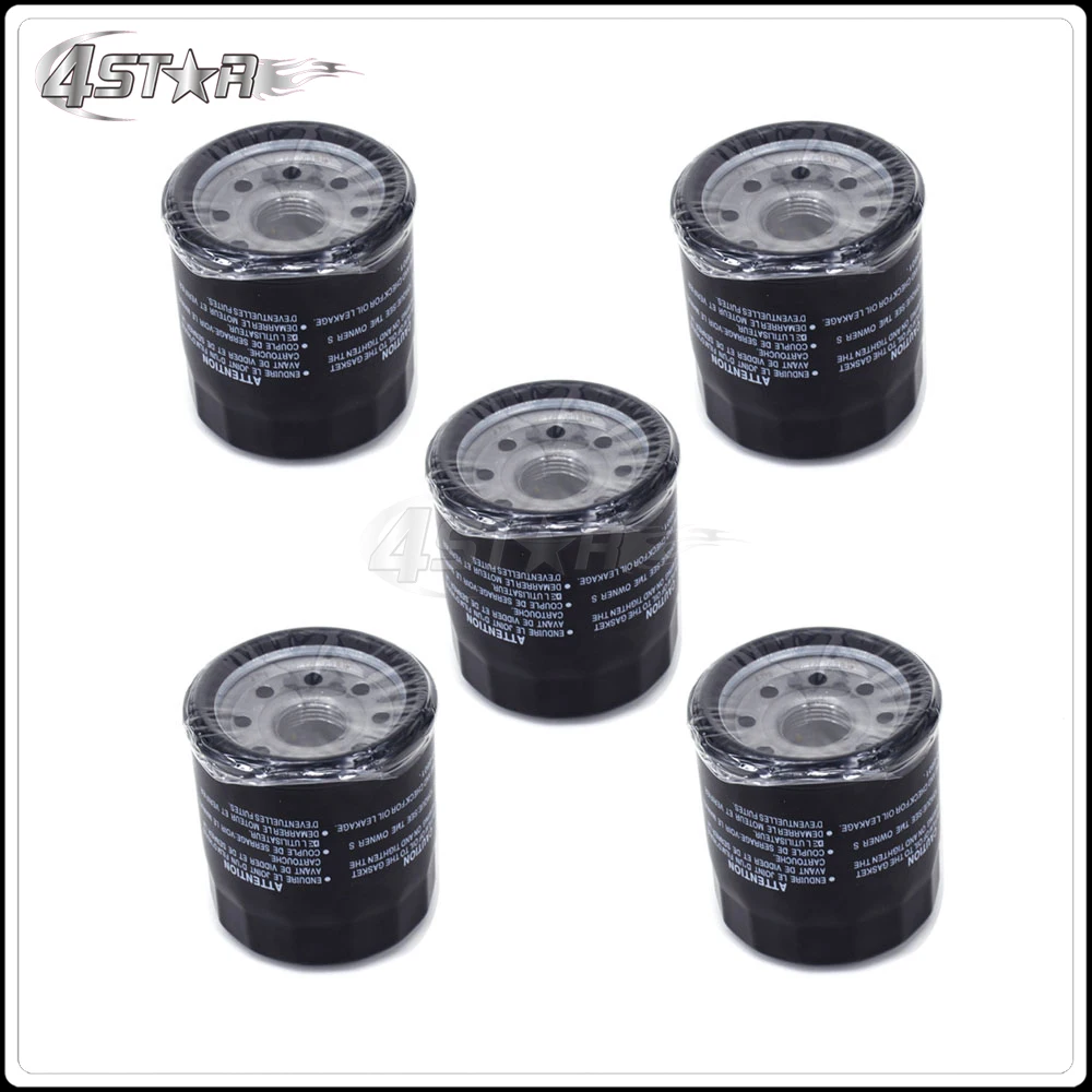 Масляный фильтр для Aprilia RSV4 1000 Arctic Cat ATV 400 454 500 Bimota 750 SB8K Cagiva 650 KLV1000 Kymco 375 450 MXU 5 шт.|oil