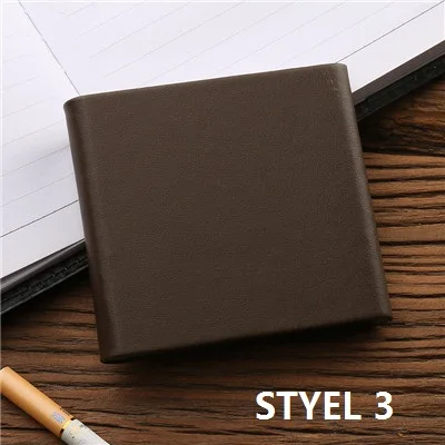 STYLE 3 Карманный чехол для хранения табака из искусственной кожи, чехол для хранения дыма, мужской деловой чехол для сигарет, коробка для курения, рождественские подарки - Цвет: STYLE 3